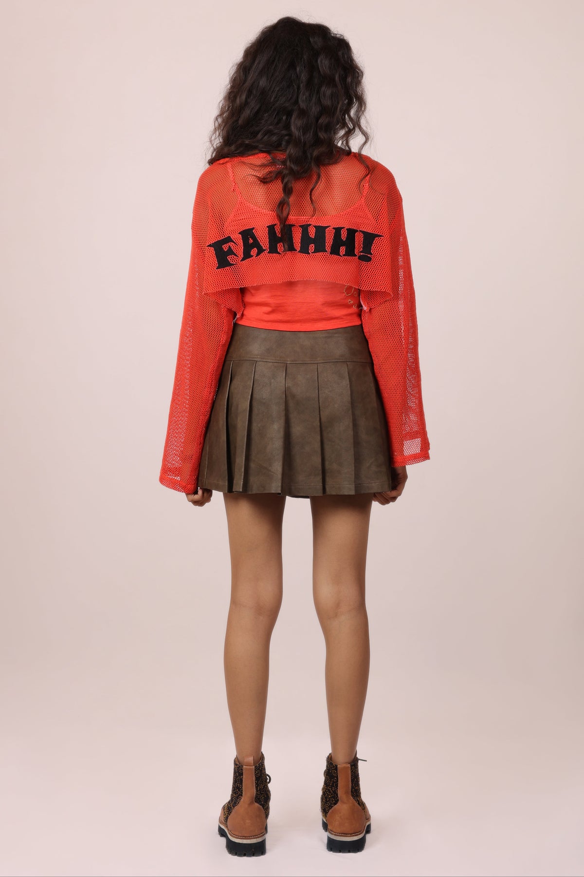 Red Yap Layered Top