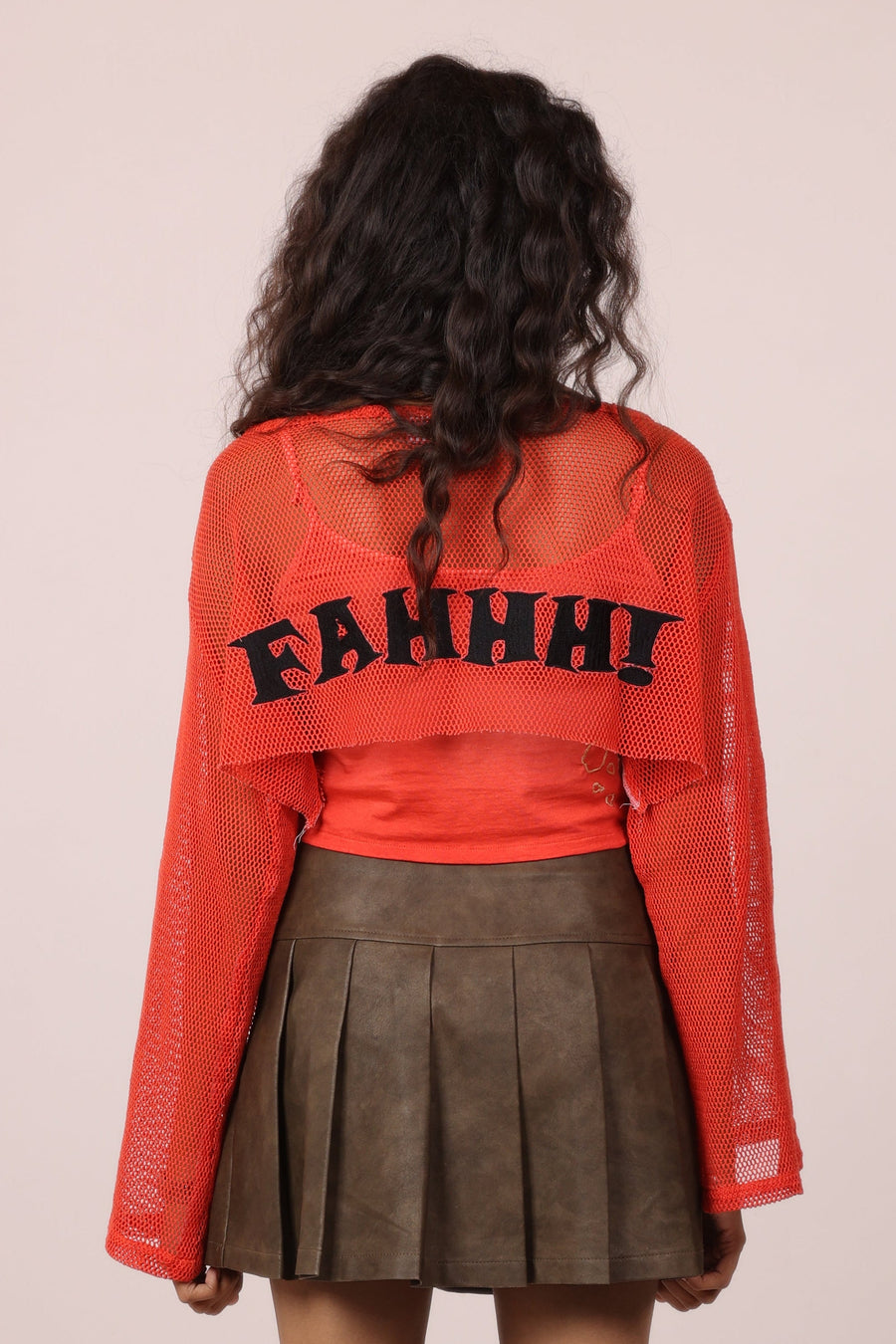Red Yap Layered Top
