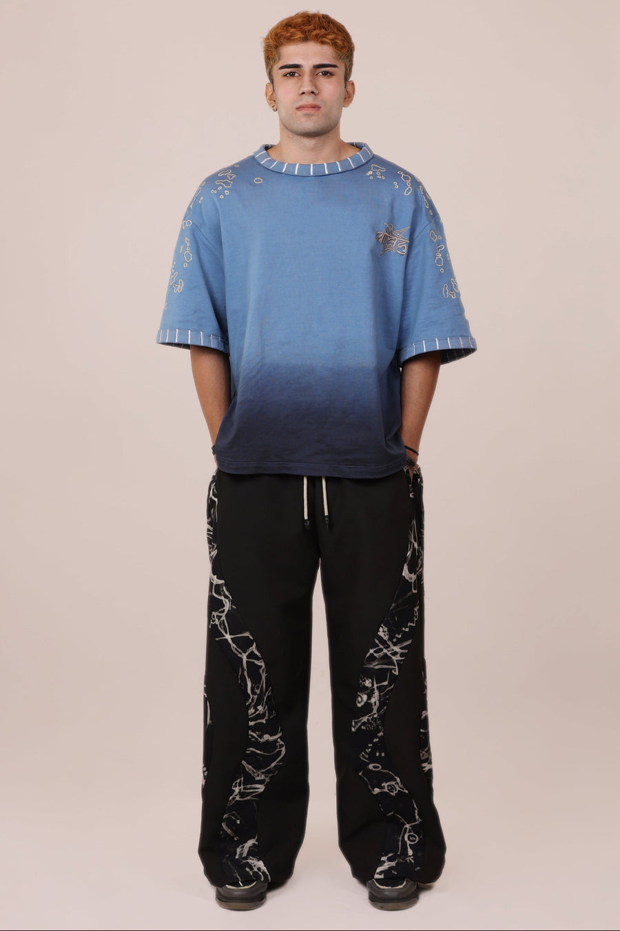 Blue Ombre TMI Tee