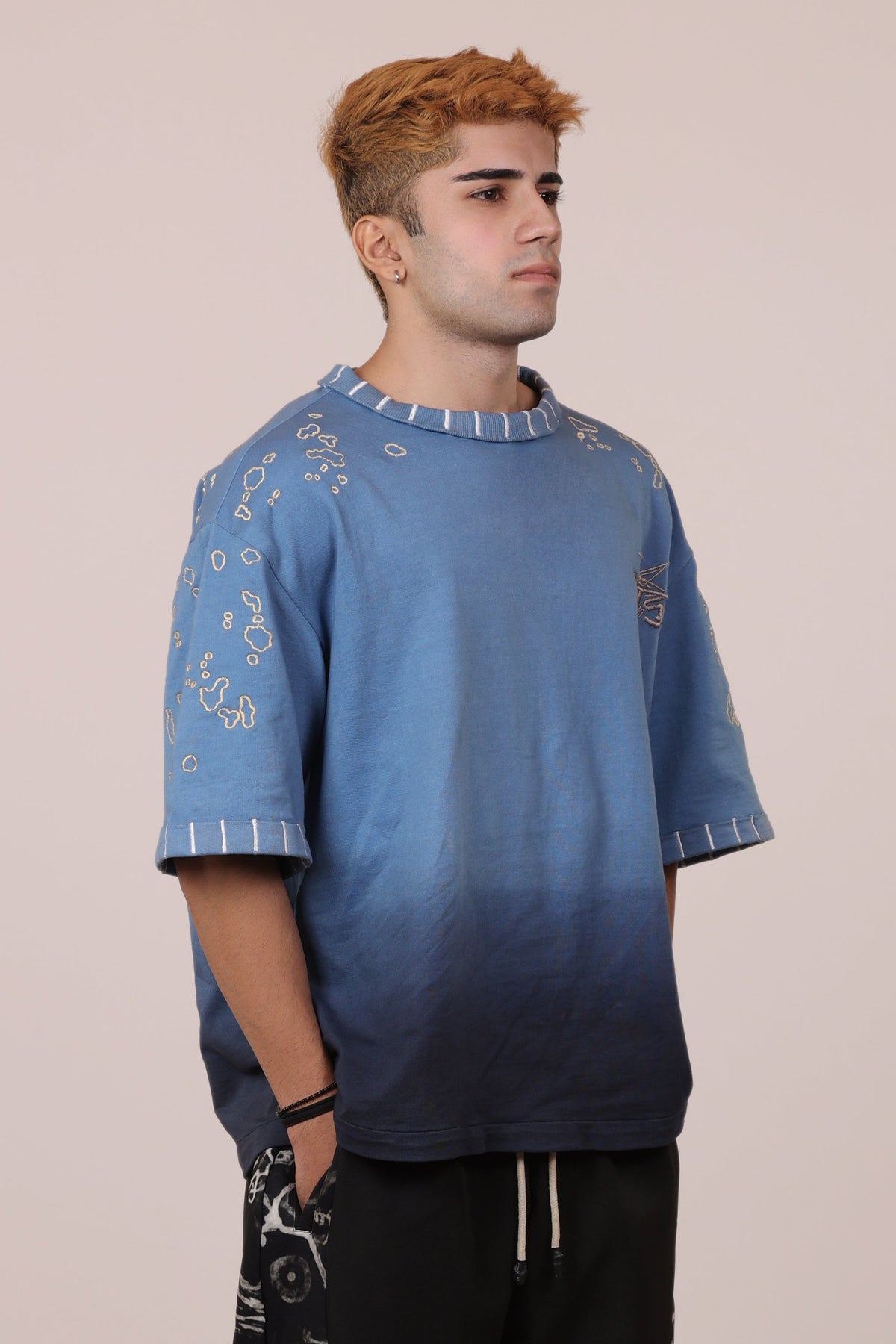 Blue Ombre TMI Tee