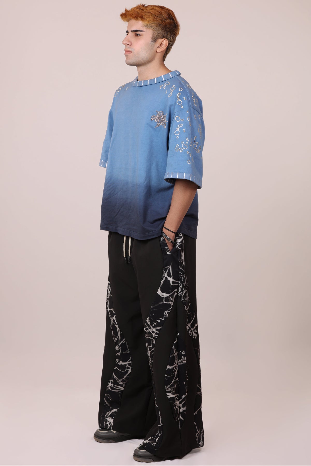 Blue Ombre TMI Tee