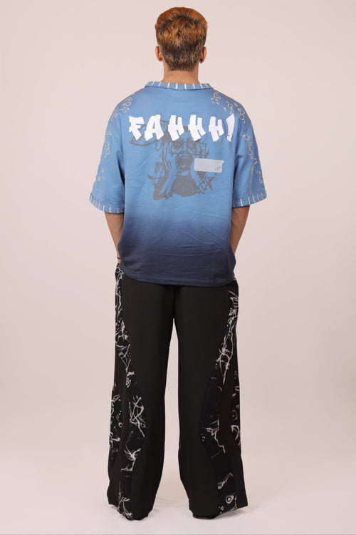 Blue Ombre TMI Tee
