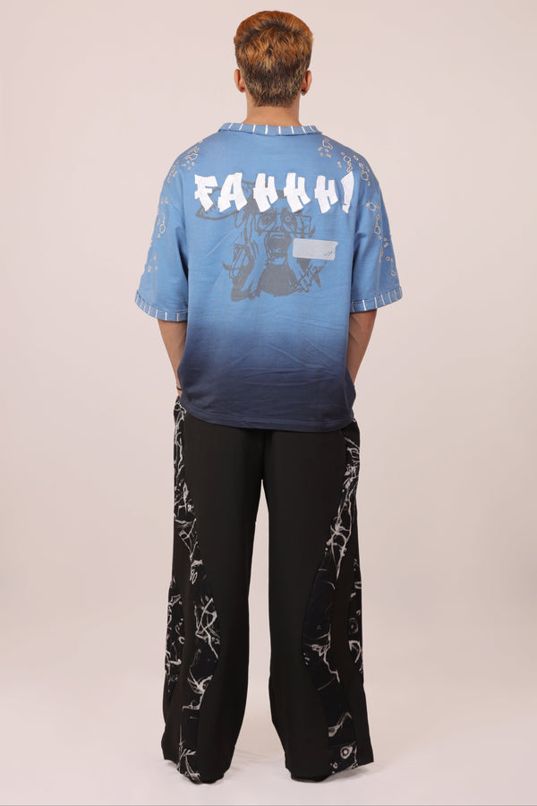 Blue Ombre TMI Tee