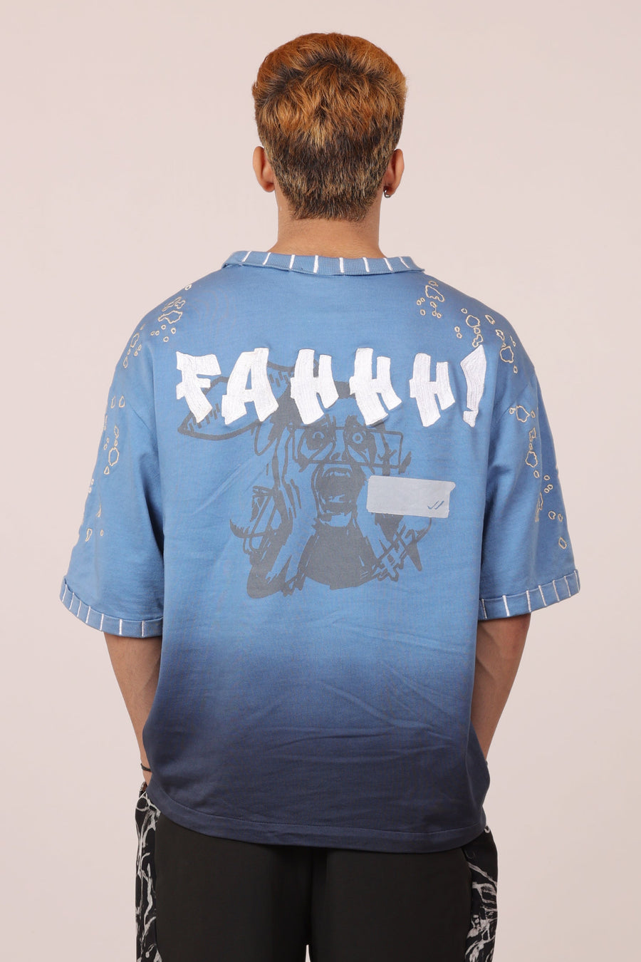 Blue Ombre TMI Tee
