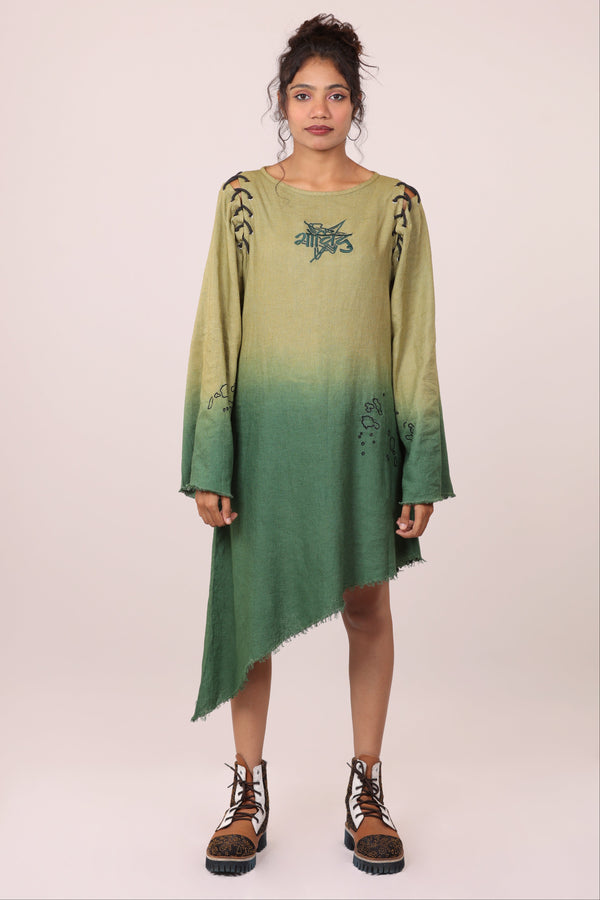 Offthought Asymmetric Dress
