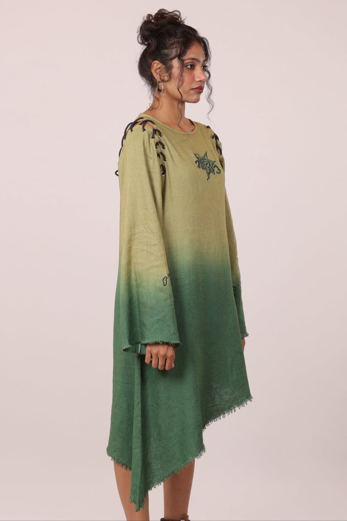 Offthought Asymmetric Dress