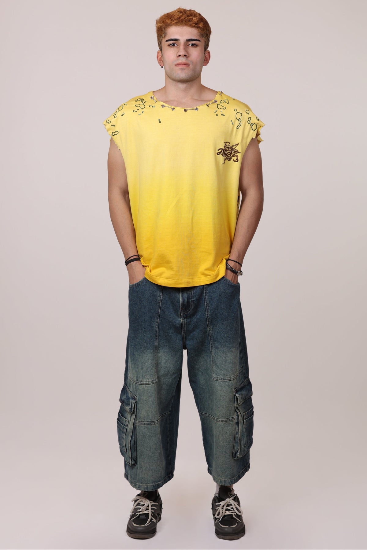 Yellow Ombre Unfiltered Tank