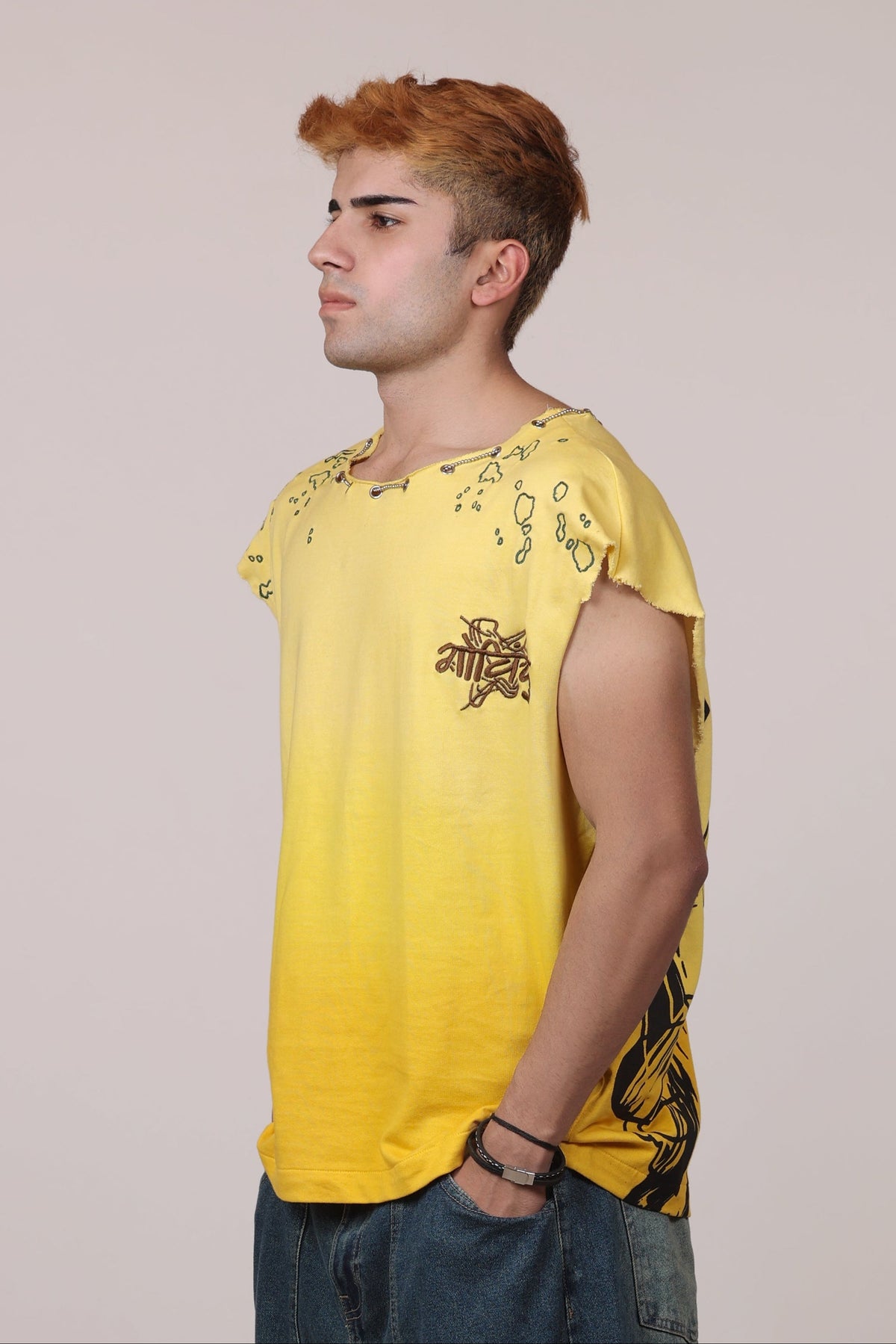 Yellow Ombre Unfiltered Tank