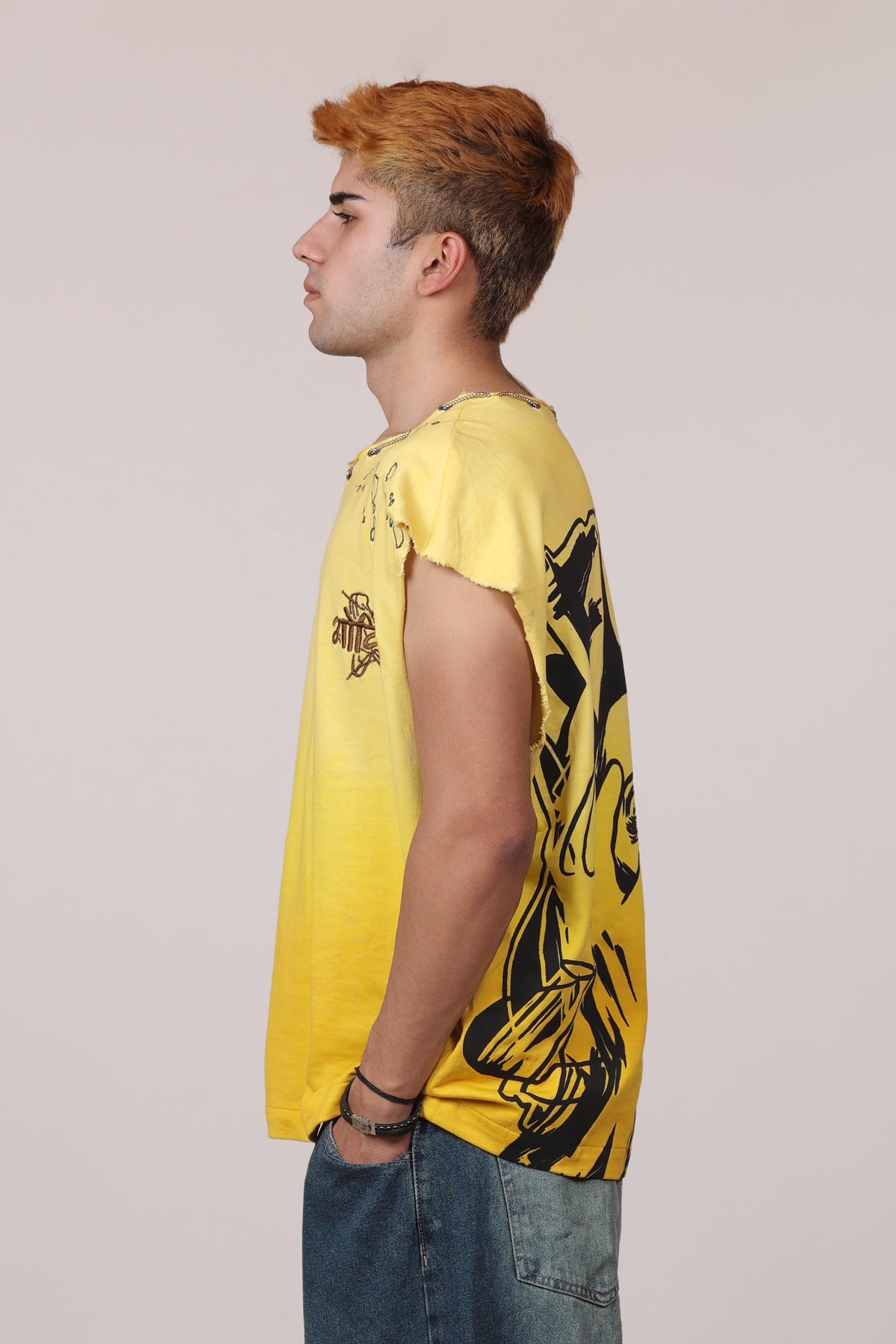 Yellow Ombre Unfiltered Tank